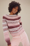 Lana Grossa PULLOVER Gomitolo Dipinto