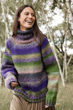 Lana Grossa ROLLKRAGEN-PULLOVER Gomitolo Fusione