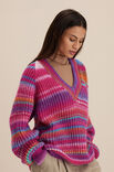 Lana Grossa RAGLAN-V-PULLOVER Gomitolo Magico