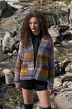 Lana Grossa JACKE IM HEBE-PERL-MUSTER Gomitolo Intenso