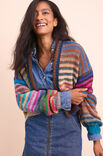Lana Grossa STREIFENCARDIGAN Candy