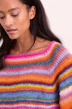 Lana Grossa RAGLAN-PULLOVER TOP-DOWN Candy