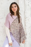 Lana Grossa PONCHO Ecopuno Hand-dyed & Ecopuno
