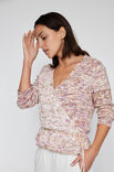 Lana Grossa WICKELJACKE Allora Hand-dyed