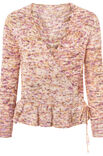 Lana Grossa WICKELJACKE Allora Hand-dyed