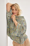 Lana Grossa PULLOVER Ecopuno Hand-dyed