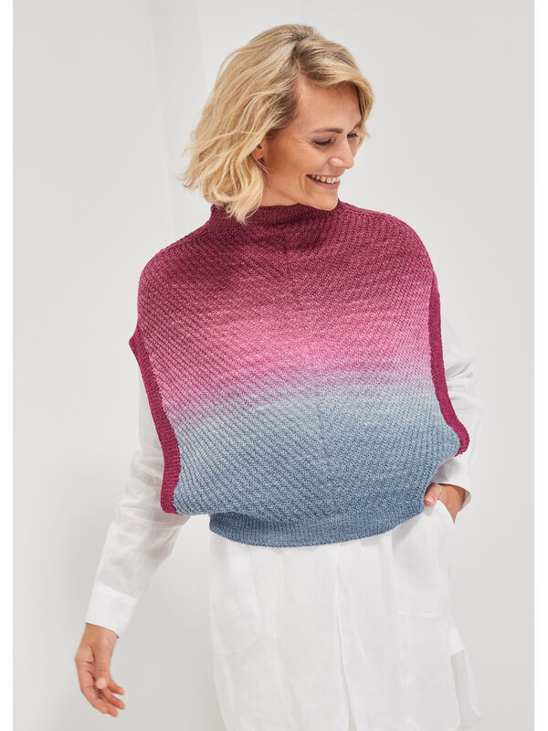 Lana Grossa PULLUNDER Cool Wool Lace Hand-dyed & Cool Wool Lace