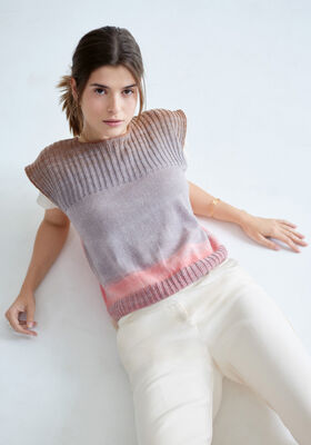 PULLUNDER Cool Wool Lace hand-dyed von Lana Grossa