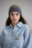 Lana Grossa MÜTZE Cool Wool hand-dyed & Cool Wool