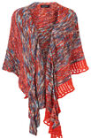 Lana Grossa SICHELFÖRMIGES TUCH Ecopuno hand-dyed & Ecopuno