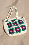 Lana Grossa SHOPPER MIT GRANNY-QUADRATEN Organico