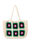Lana Grossa SHOPPER MIT GRANNY-QUADRATEN Organico