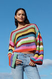 Lana Grossa LONGSLEEVE IN STÄBCHEN Cotone & Elastico