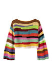 Lana Grossa LONGSLEEVE IN STÄBCHEN Cotone & Elastico