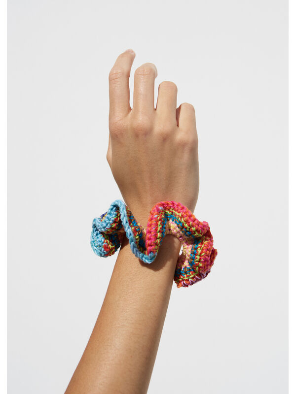 Lana Grossa SCRUNCHIE IN FESTEN MASCHEN Cotone