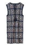 Lana Grossa KLEID IN QUADRATISCHEN MOTIVEN Elastico