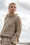 Lana Grossa PULLOVER IM LOCHMUSTER Nuvoletta