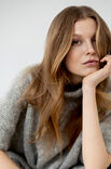 Lana Grossa PONCHO GLATT RECHTS Nuvoletta