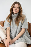 Lana Grossa PONCHO GLATT RECHTS Nuvoletta