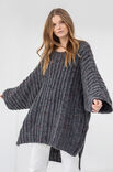 Lana Grossa XXL-KIMONOPULLOVER IM ZOPFMUSTER Lala Berlin Lovely Cotton Inserto
