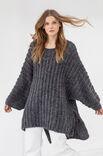 Lana Grossa XXL-KIMONOPULLOVER IM ZOPFMUSTER Lala Berlin Lovely Cotton Inserto