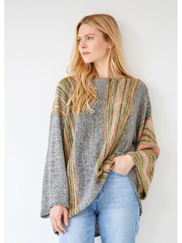 Lana Grossa PULLOVER Alta Moda Cotolana Print & Alessia