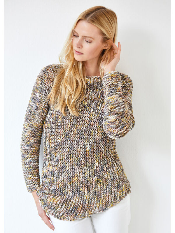 Lana Grossa PULLOVER About Berlin Bulky Print