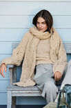 Lana Grossa PULLOVER IM RAUTENLOCHMUSTER Alpaca Moda