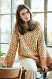Lana Grossa PULLOVER IM MATERIALMIX Setasuri Big & Colortwist