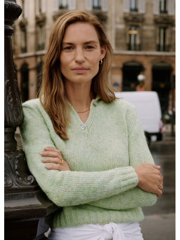 Lana Grossa PULLOVER MIT POLOKRAGEN Puno Due & Bella