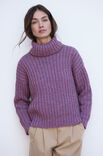 Lana Grossa ROLLKRAGEN-PULLOVER New Classic