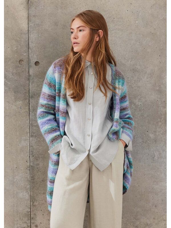 Lana Grossa LANGE JACKE Gianna & Silkhair