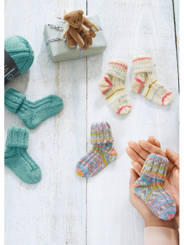 Lana Grossa BABYSOCKEN Meilenweit 50g