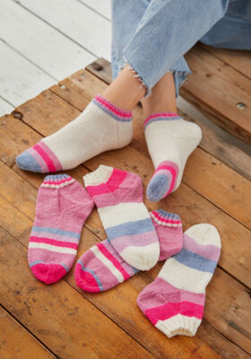 SNEAKER SOCKEN Meilenweit 50g von Lana Grossa
