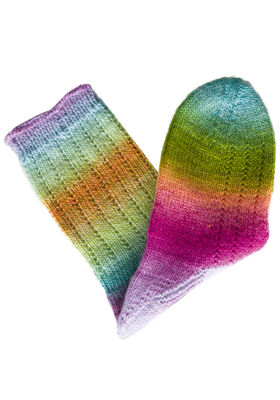 BASIC SOCKEN Meilenweit 100g Color Mix Multi von Lana Grossa