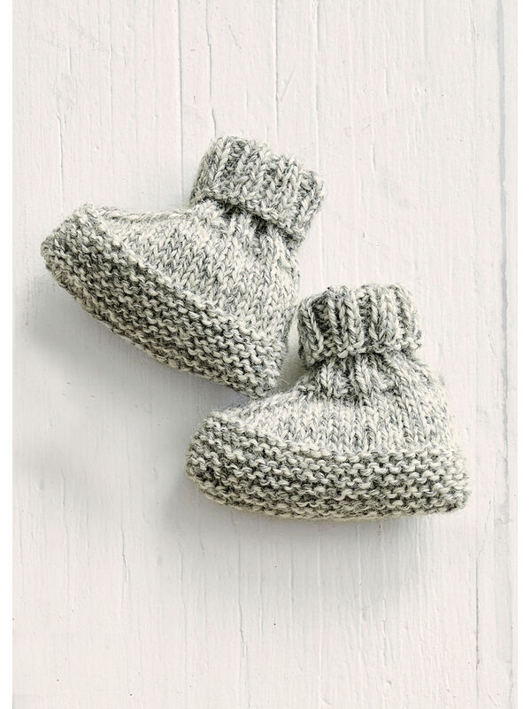 Lana Grossa BABYSCHUHE Meilenweit 6-fach 150g Mouliné