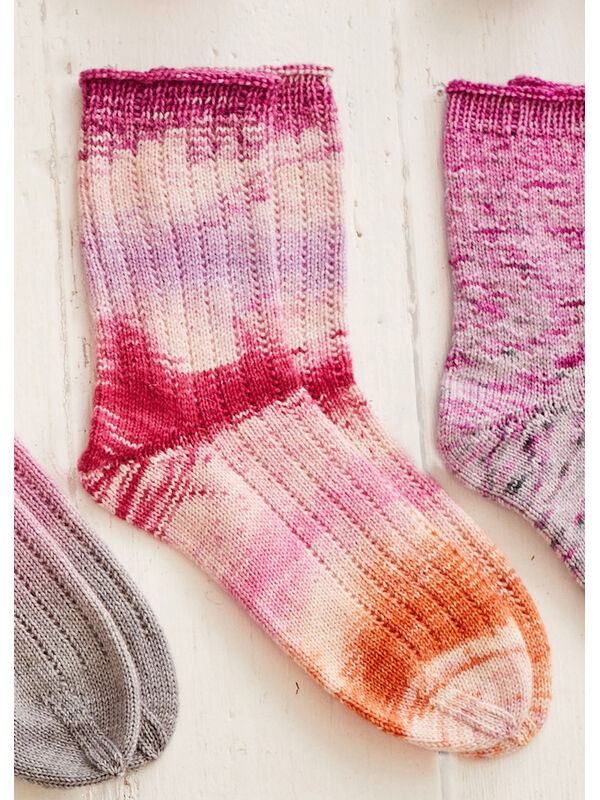 Lana Grossa SOCKEN Meilenweit 100g Merino Rainbow hand-dyed