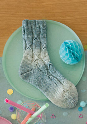 SOCKEN Meilenweit 100 Woolycell Duo von Lana Grossa