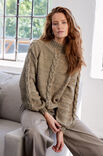 Lana Grossa TOP-DOWN-PULLOVER HANNAH I Cool Wool Big Vintage