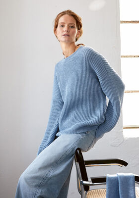 PULLOVER MARTA III Cool Wool Mélange von Lana Grossa
