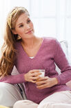 Lana Grossa PULLOVER MIT V-AUSSCHNITT Cool Wool Big Melange