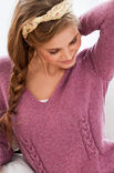 Lana Grossa PULLOVER MIT V-AUSSCHNITT Cool Wool Big Melange