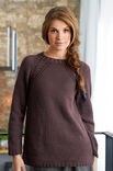 Lana Grossa RAGLANPULLOVER MIT ZOPF Cool Wool Big