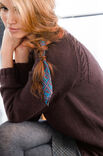 Lana Grossa RAGLANPULLOVER MIT ZOPF Cool Wool Big