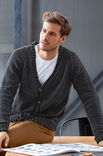 Lana Grossa HERREN-RAGLANJACKE COOL WOOL Big Melange (GOTS)