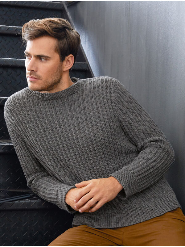 Lana Grossa HERRENPULLOVER Cool Wool