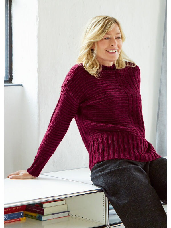 Lana Grossa PULLOVER Cool Wool Big