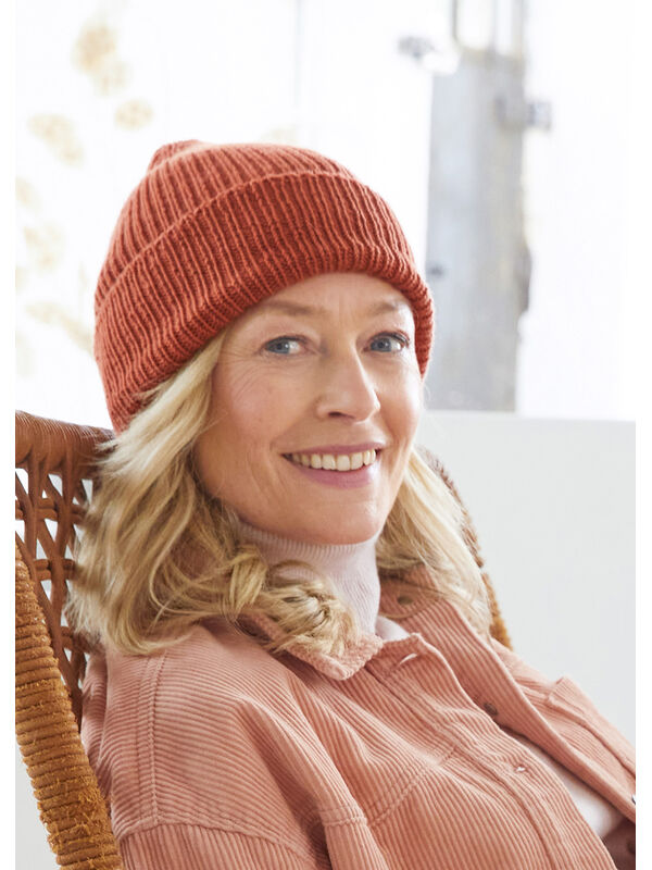 Lana Grossa RIPPENMÜTZE Cool Wool
