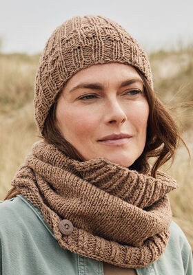 MÜTZE Landlust Soft Tweed 180 & Cool Wool Lace von Lana Grossa