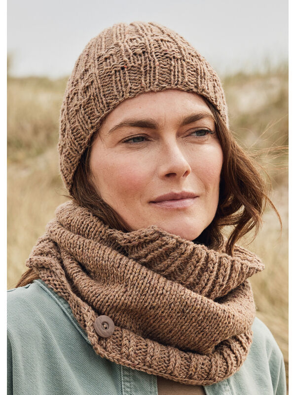 Lana Grossa MÜTZE Landlust Soft Tweed 180 & Cool Wool Lace